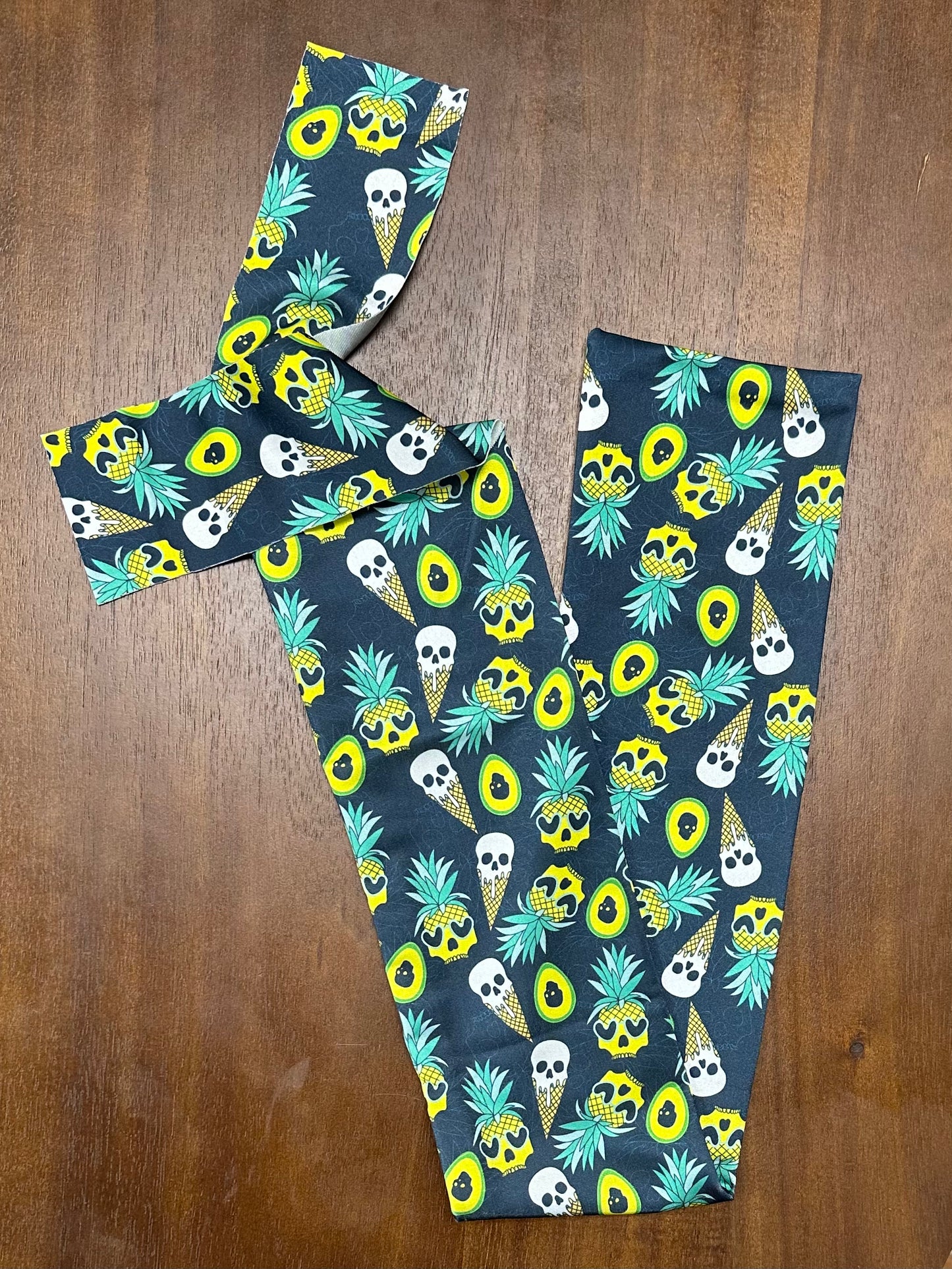 Skull Pineapple Tail Bag