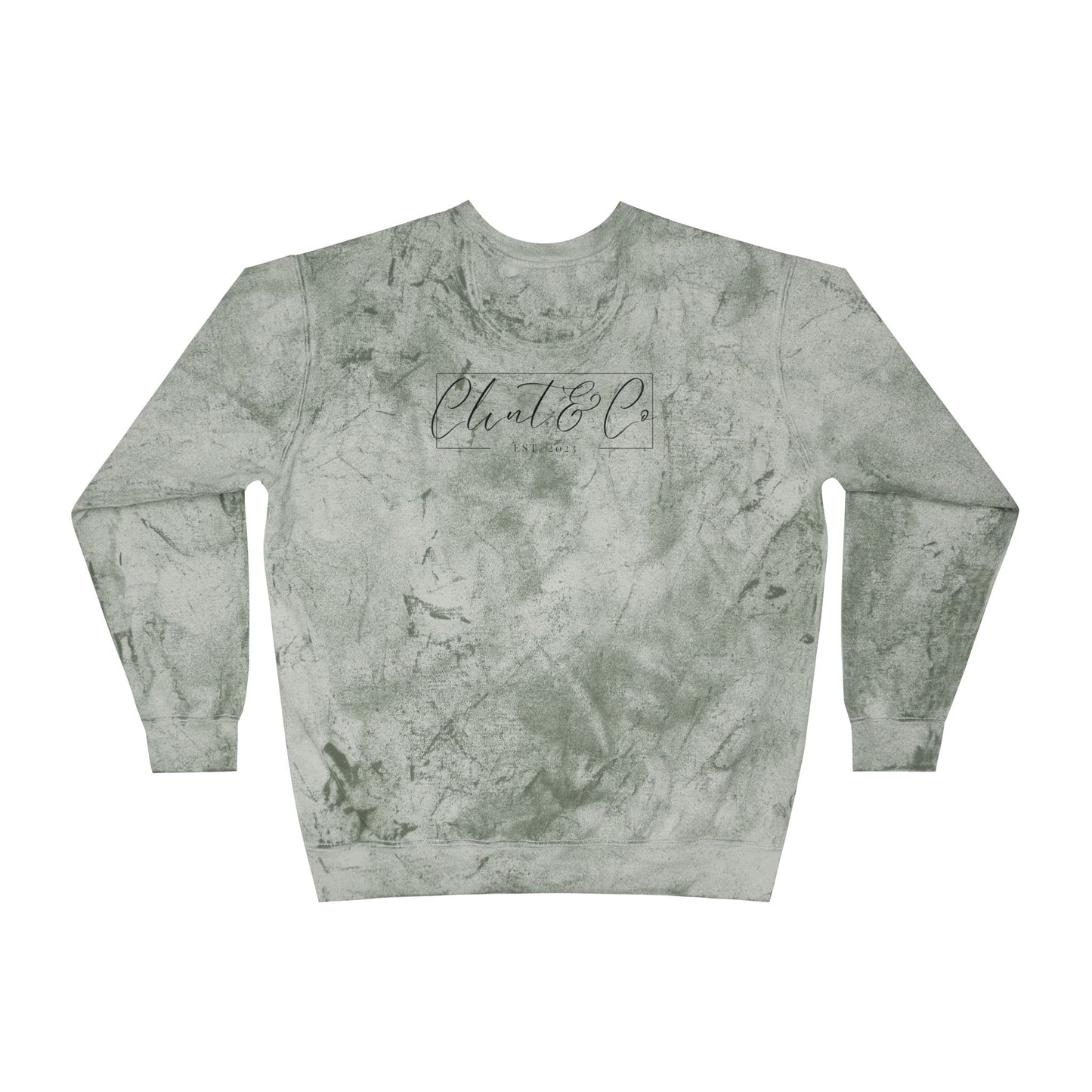 Clint & Co Tie-Dye Crewneck Sweatshirt