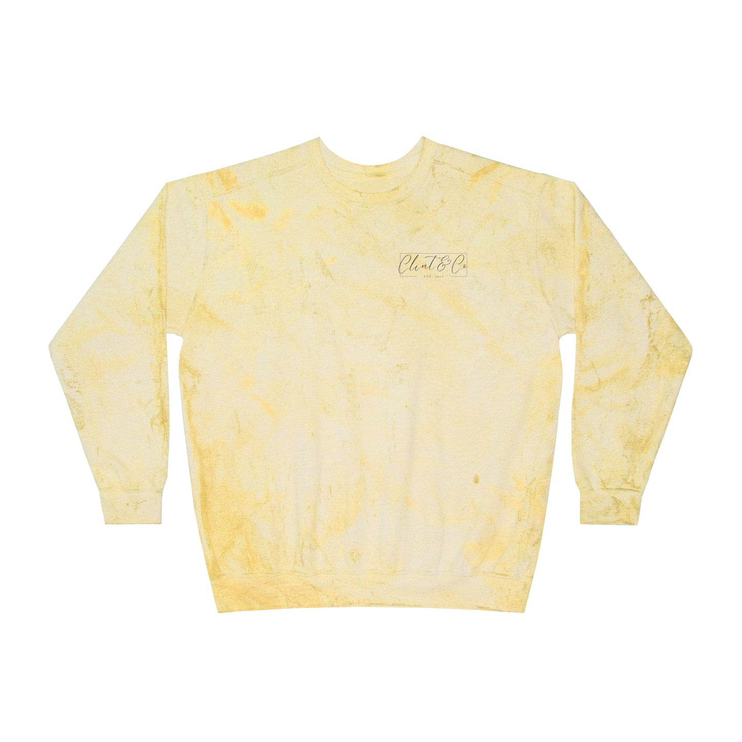 Clint & Co Tie-Dye Crewneck Sweatshirt