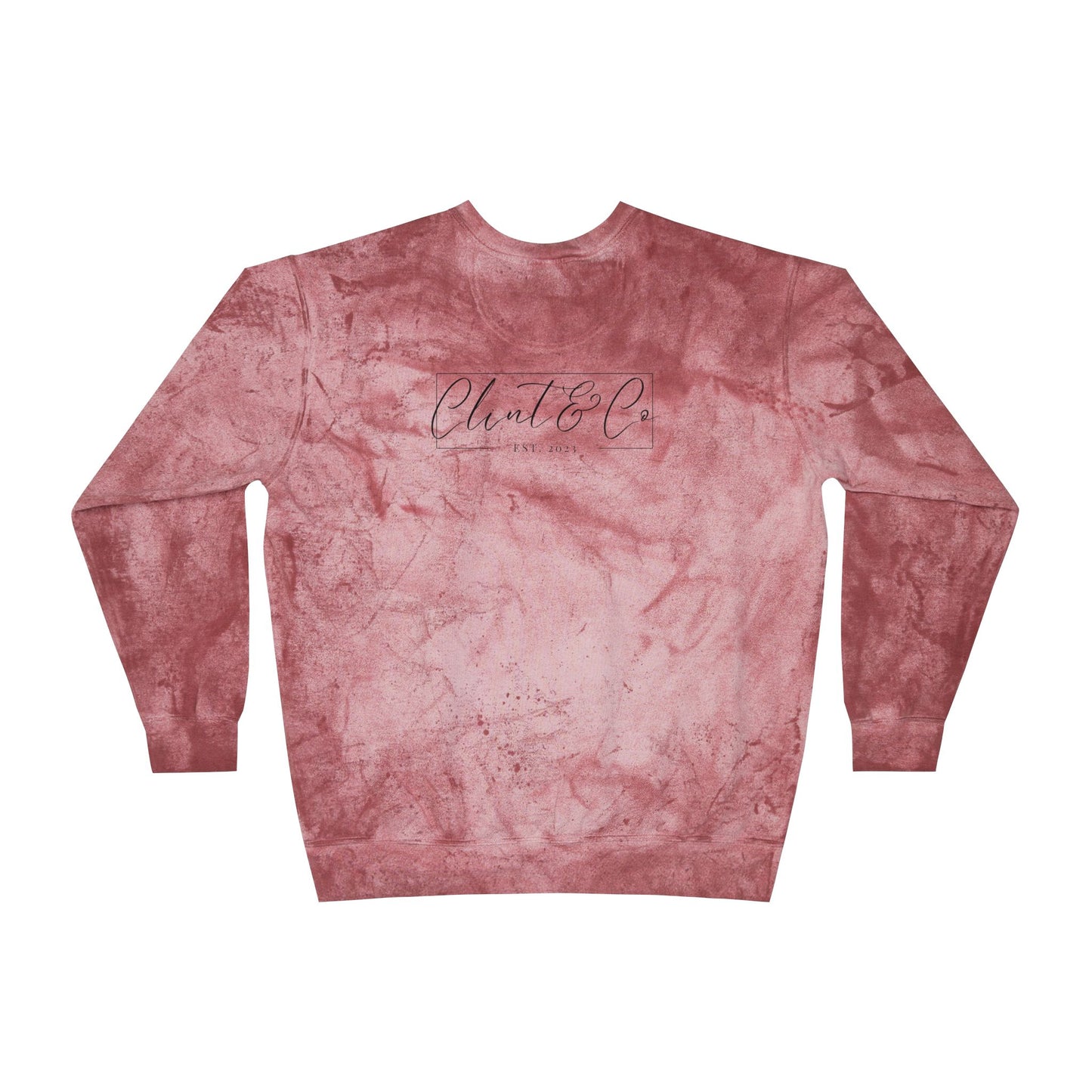 Clint & Co Tie-Dye Crewneck Sweatshirt