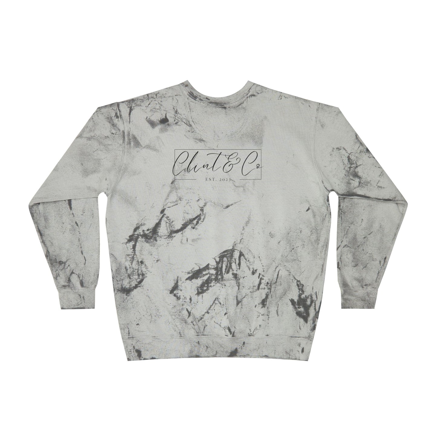 Clint & Co Tie-Dye Crewneck Sweatshirt