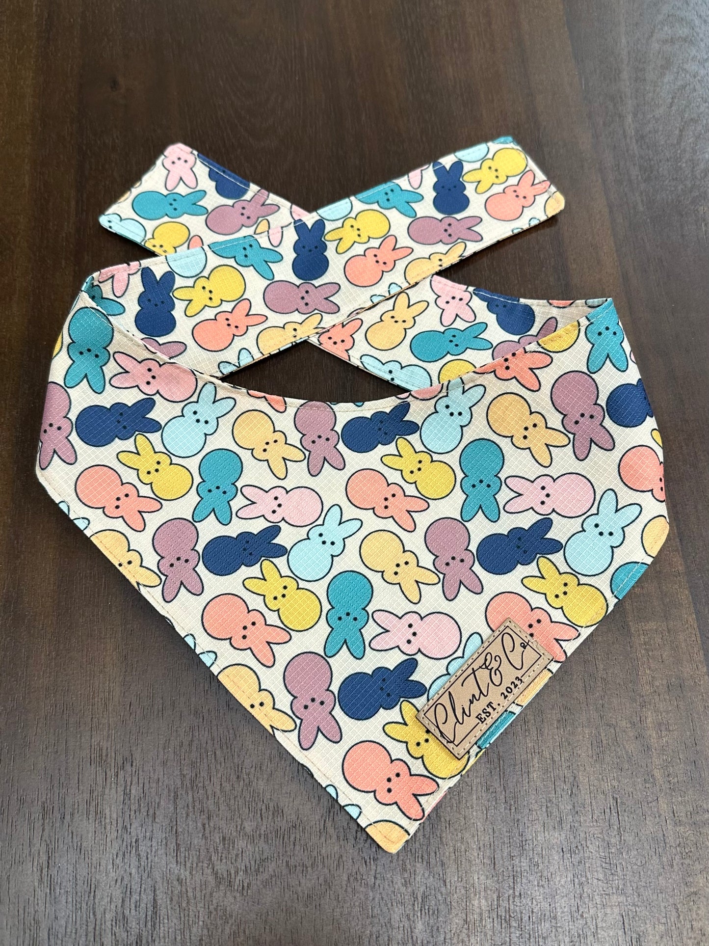 Multi Color PEEPS Easter Dog Bandana