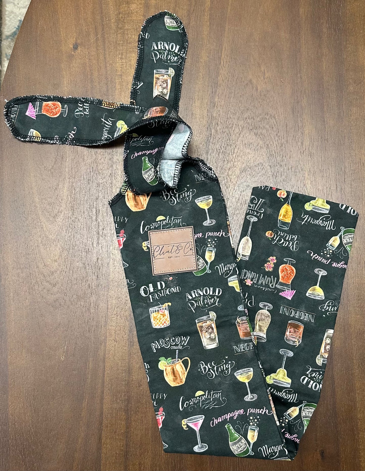 Cocktail Menu Tail Bag