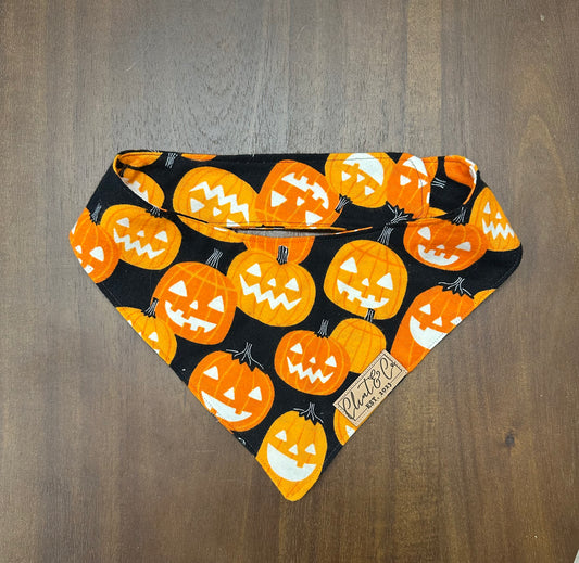 Pumpkin  - Clint & Co Leather Patch