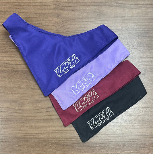 Dog Bandana - Clint & Co Logo Embroiderd
