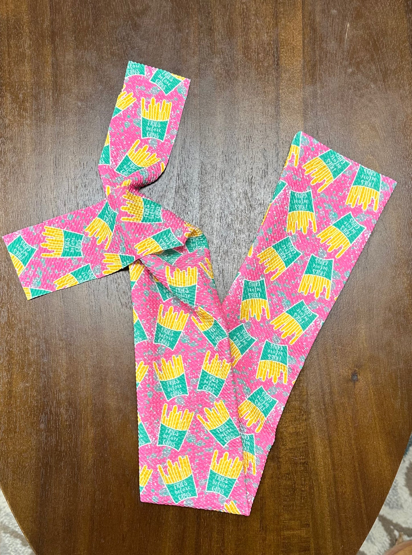 Fries Before Guys Tail Bag