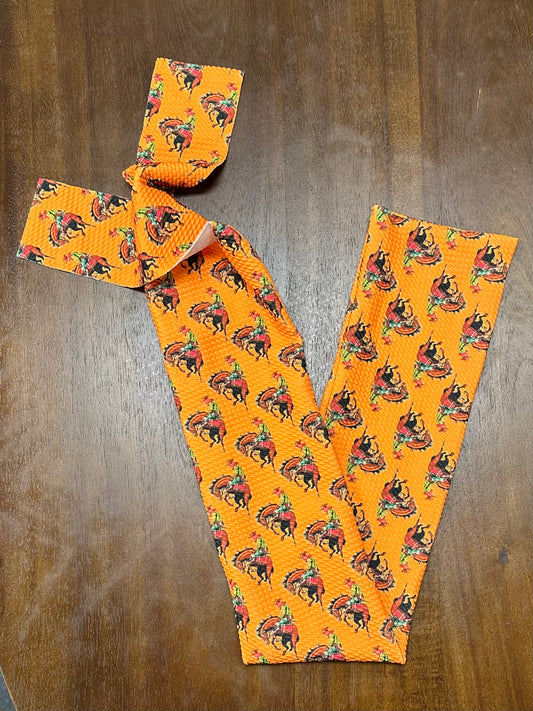 Orange Wild West Tail Bag