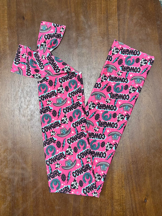 Pink Cowgirl Tail Bag