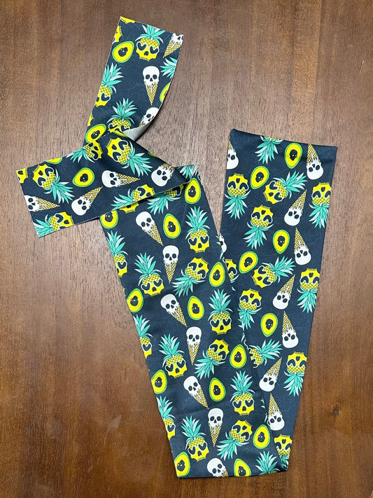 Skull Pineapple Tail Bag