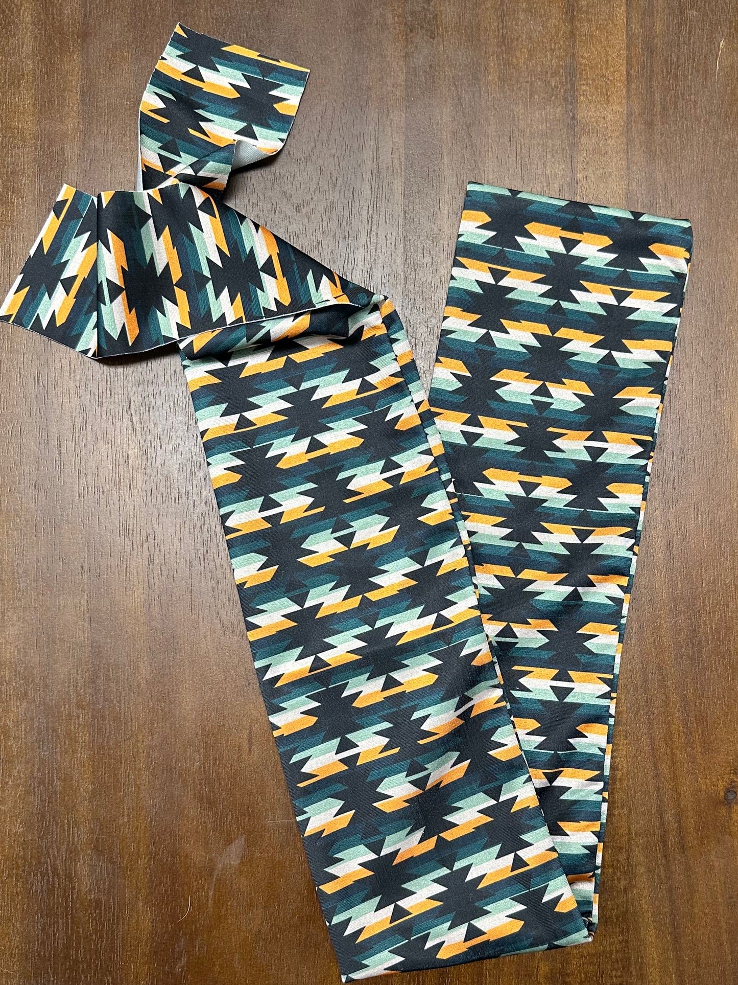 Green Soutwest Themed Tail Bag