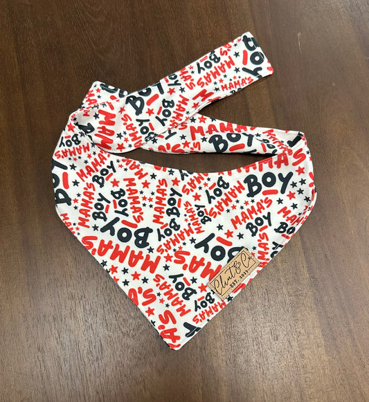 Momma's Boy Dog Bandana