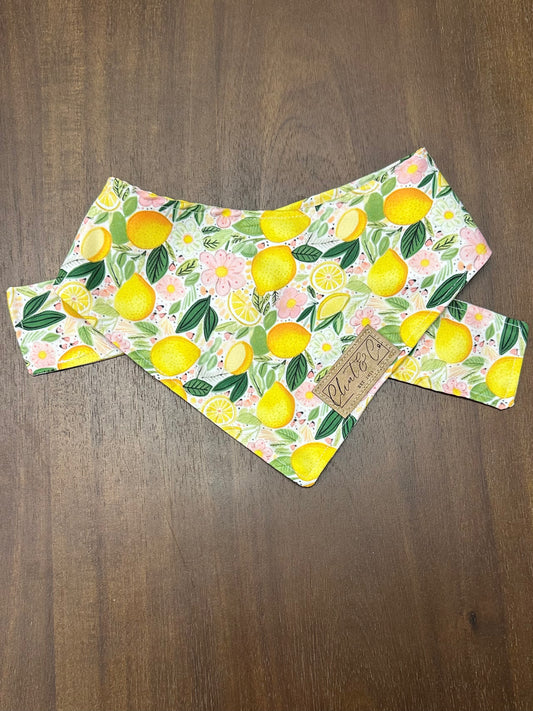 Lemons Dog Bandana