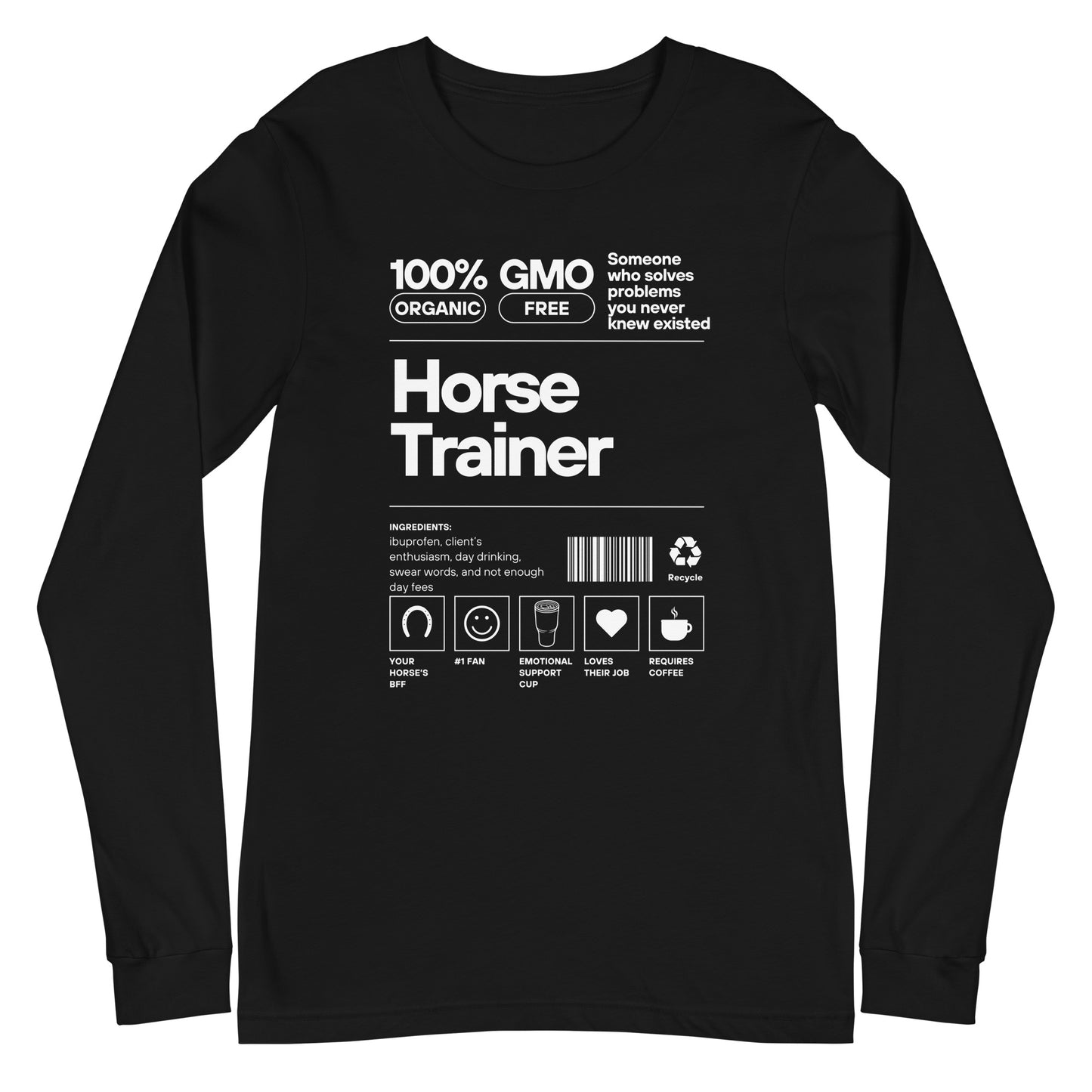 Horse Trainer Long Sleeve