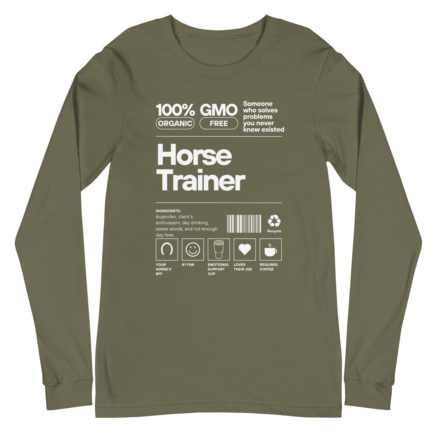 Horse Trainer Long Sleeve